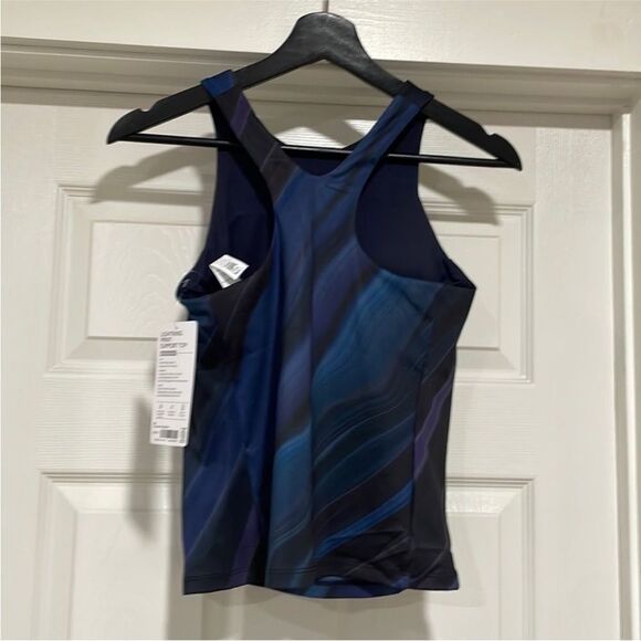 Athleta Womens Size Small LIGHTNING PRINT SUPPORT TOP - Picture 2 of 8